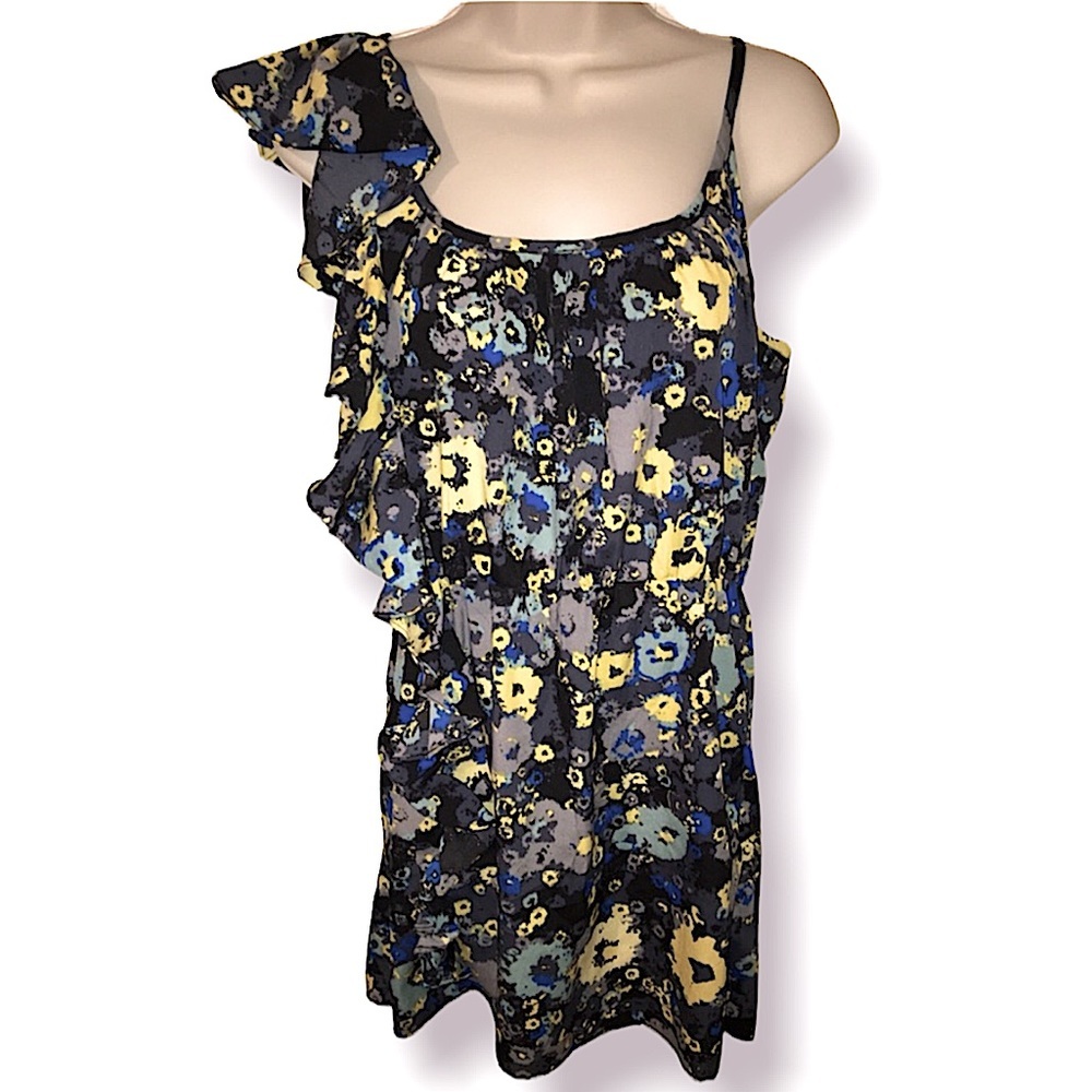 FLORAL RUFFLE SUMMER DRESS